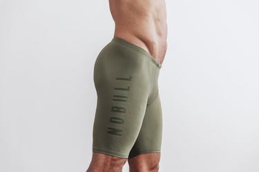 Nobull Swim Jammer Men's Swim Green | Australia (VK2731)